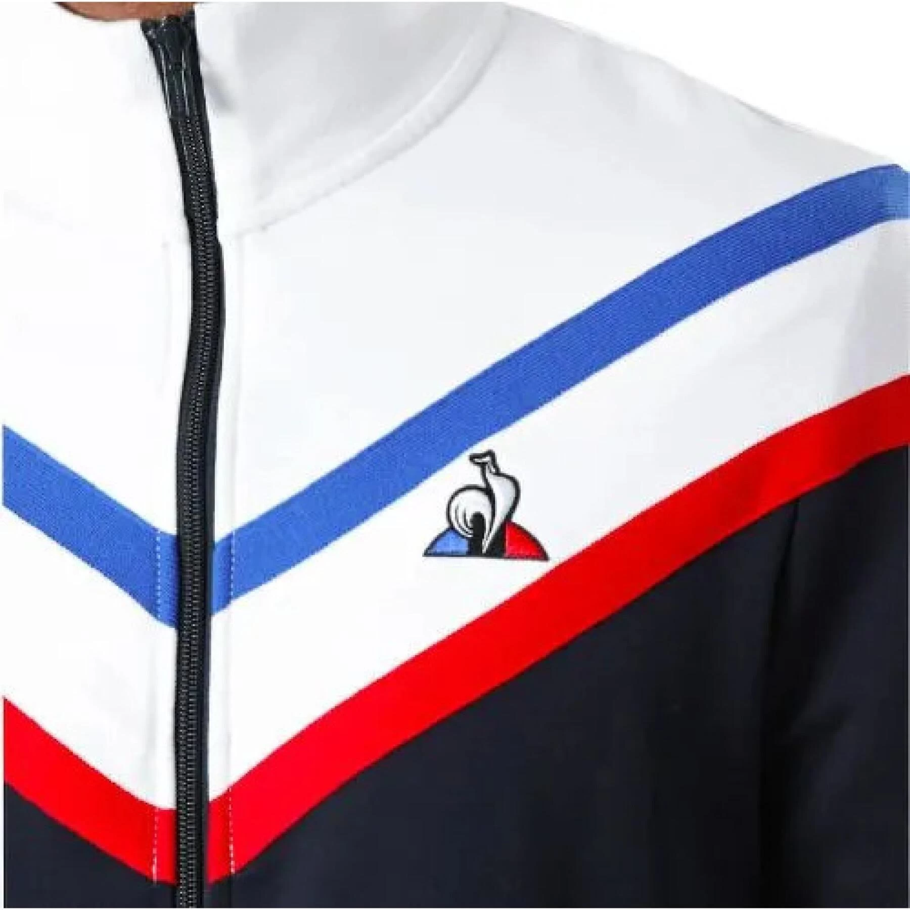 Veste Le Coq Sportif Tricolore Fz N°1 5 Veste Le Coq Sportif Tricolore Fz N°1 – Image 3