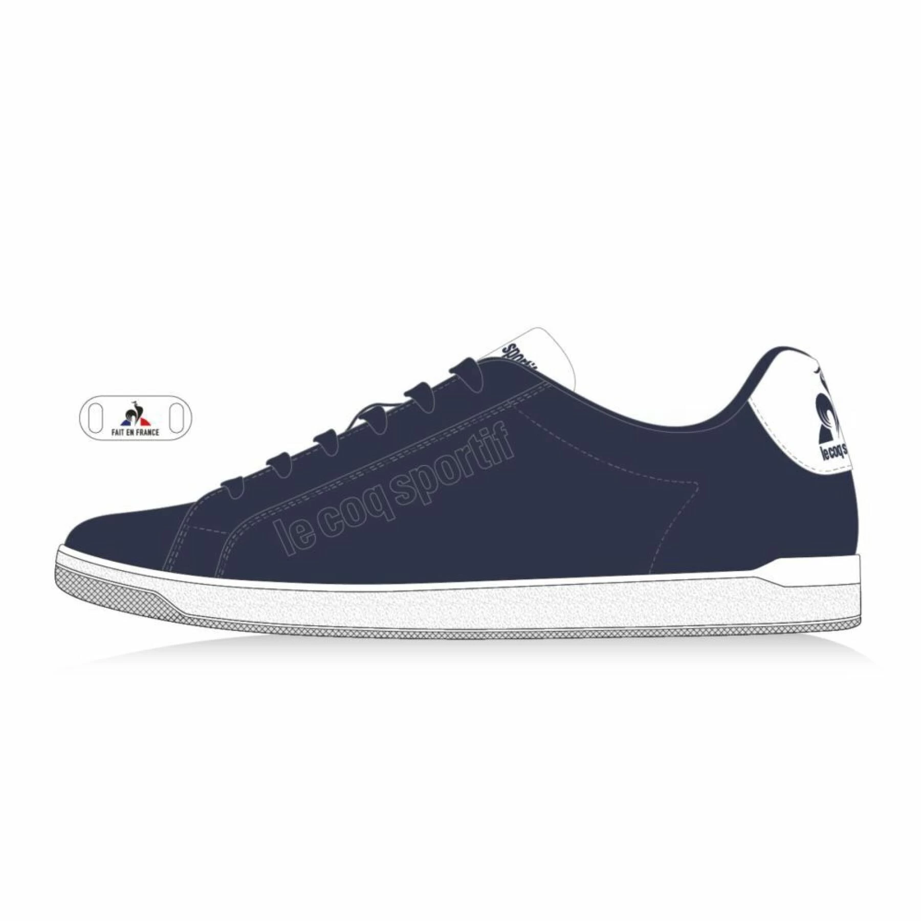 Baskets Le Coq Sportif Courtgalo 3 Baskets Le Coq Sportif Courtgalo