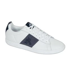Baskets Le Coq Sportif Courtclassic Sashiko 7 Baskets Le Coq Sportif Courtclassic Sashiko -Le Coq Sportif.fr le coq sportif 2220250 blanc bleu fonce 2