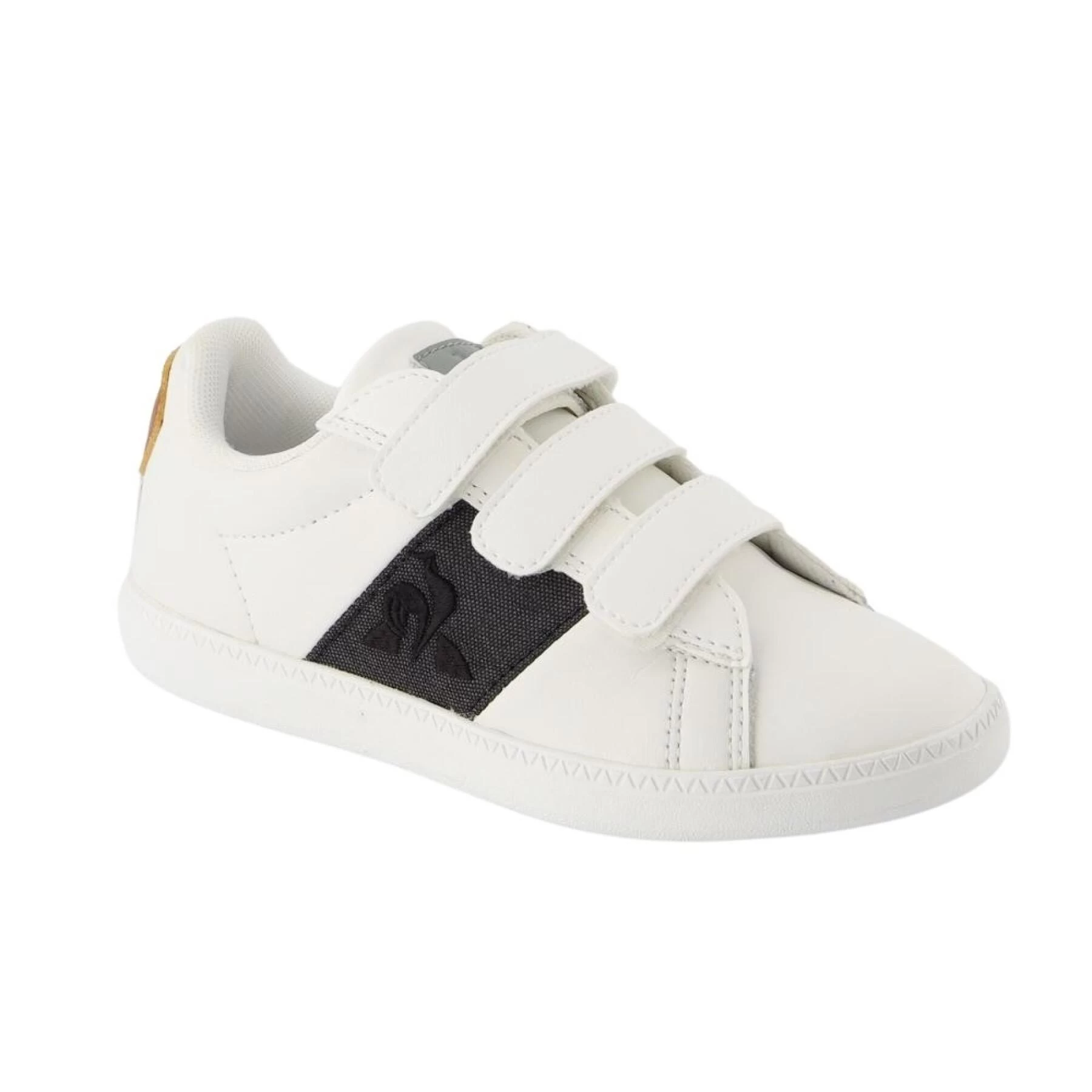 Baskets Enfant Le Coq Sportif Courtclassic Ps Black Jean 3 Baskets Enfant Le Coq Sportif Courtclassic Ps Black Jean