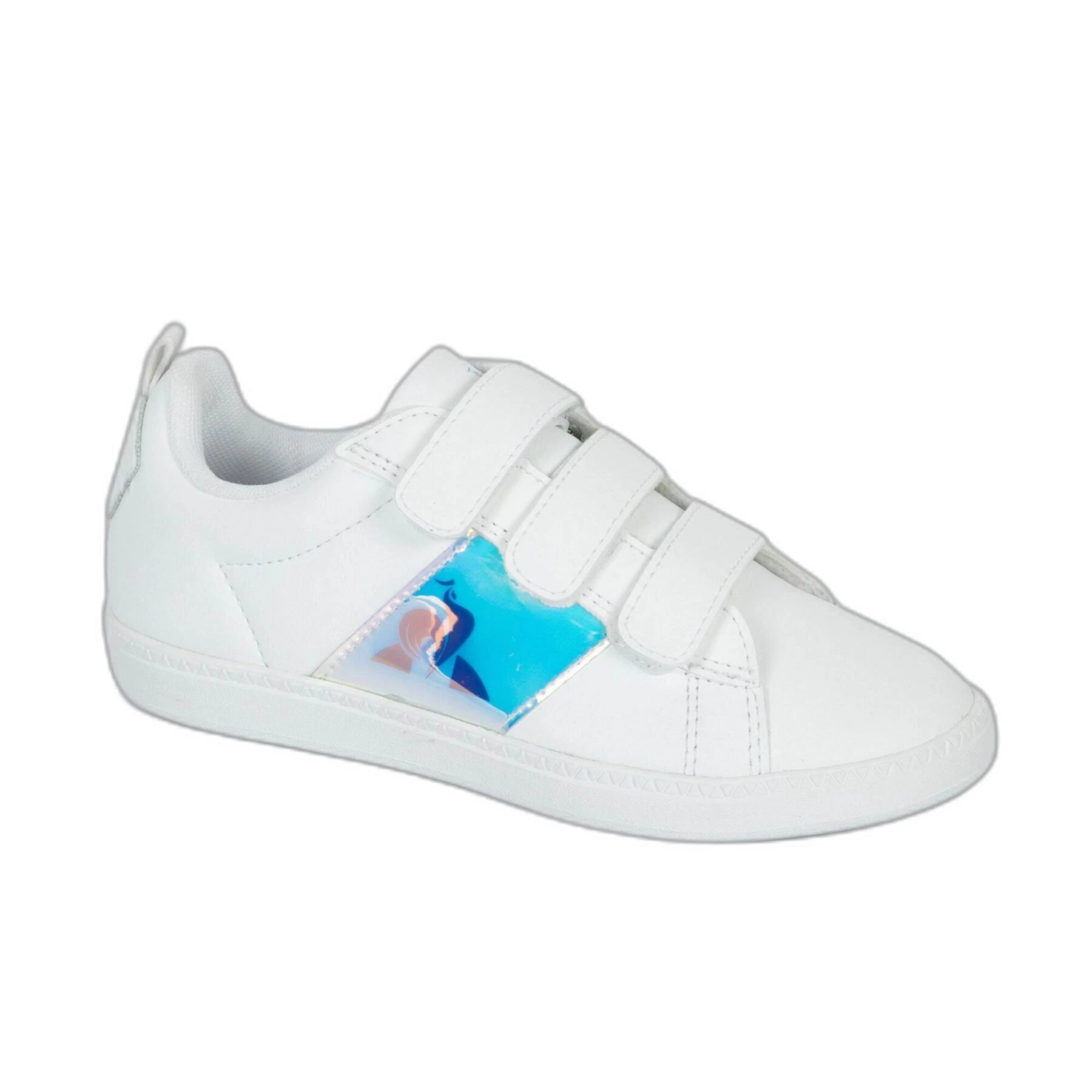 Baskets Enfant Le Coq Sportif Courtclassic Ps Iridescent 3 Baskets Enfant Le Coq Sportif Courtclassic Ps Iridescent