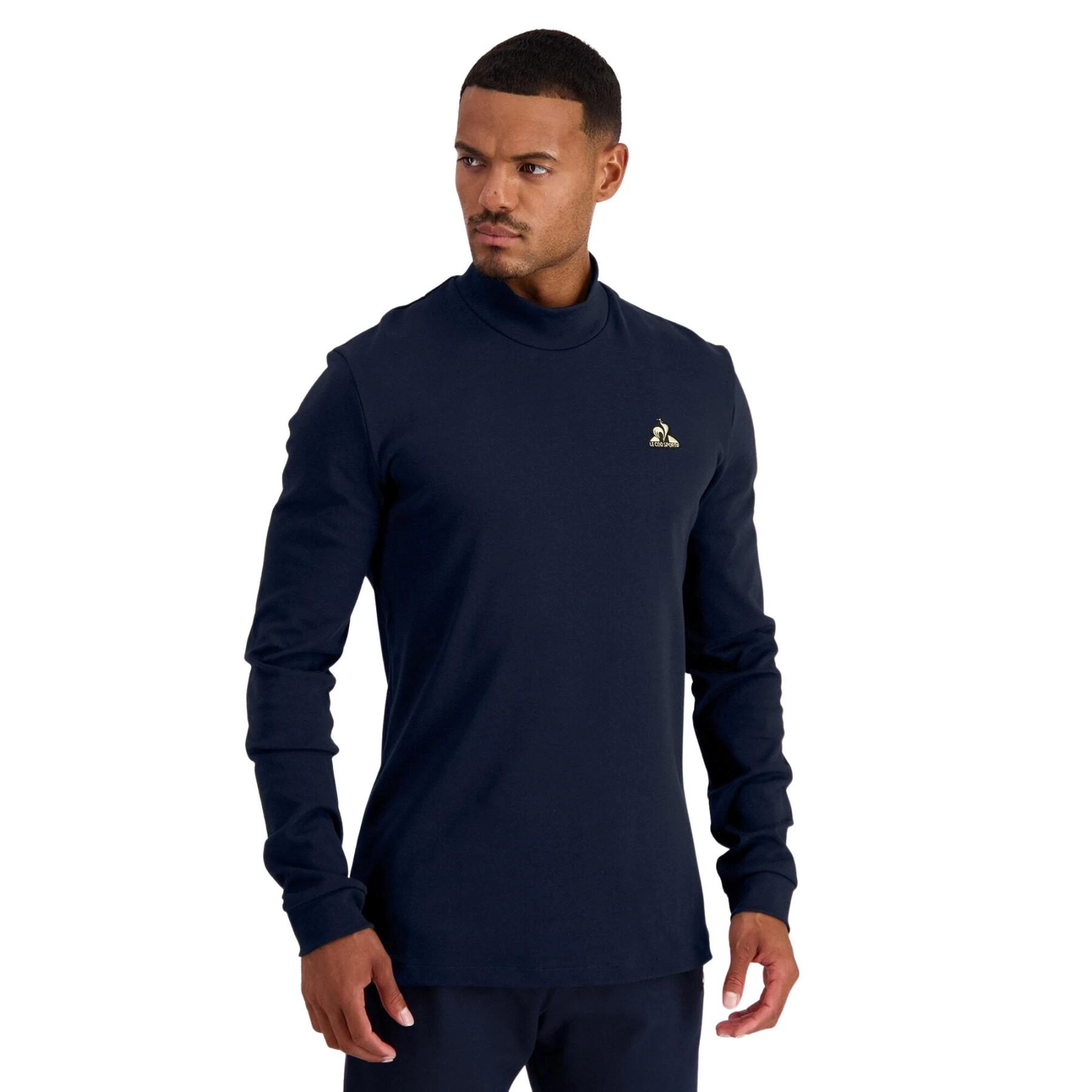 T-shirt Col Roulé Manches Longues Le Coq Sportif Coq D'Or N°1 3 T-shirt Col Roulé Manches Longues Le Coq Sportif Coq D'Or N°1