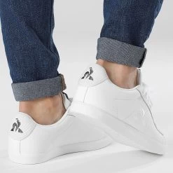 Baskets Femme Le Coq Sportif Elsa Knit -Le Coq Sportif.fr le coq sportif 2310124 blanc 3 1