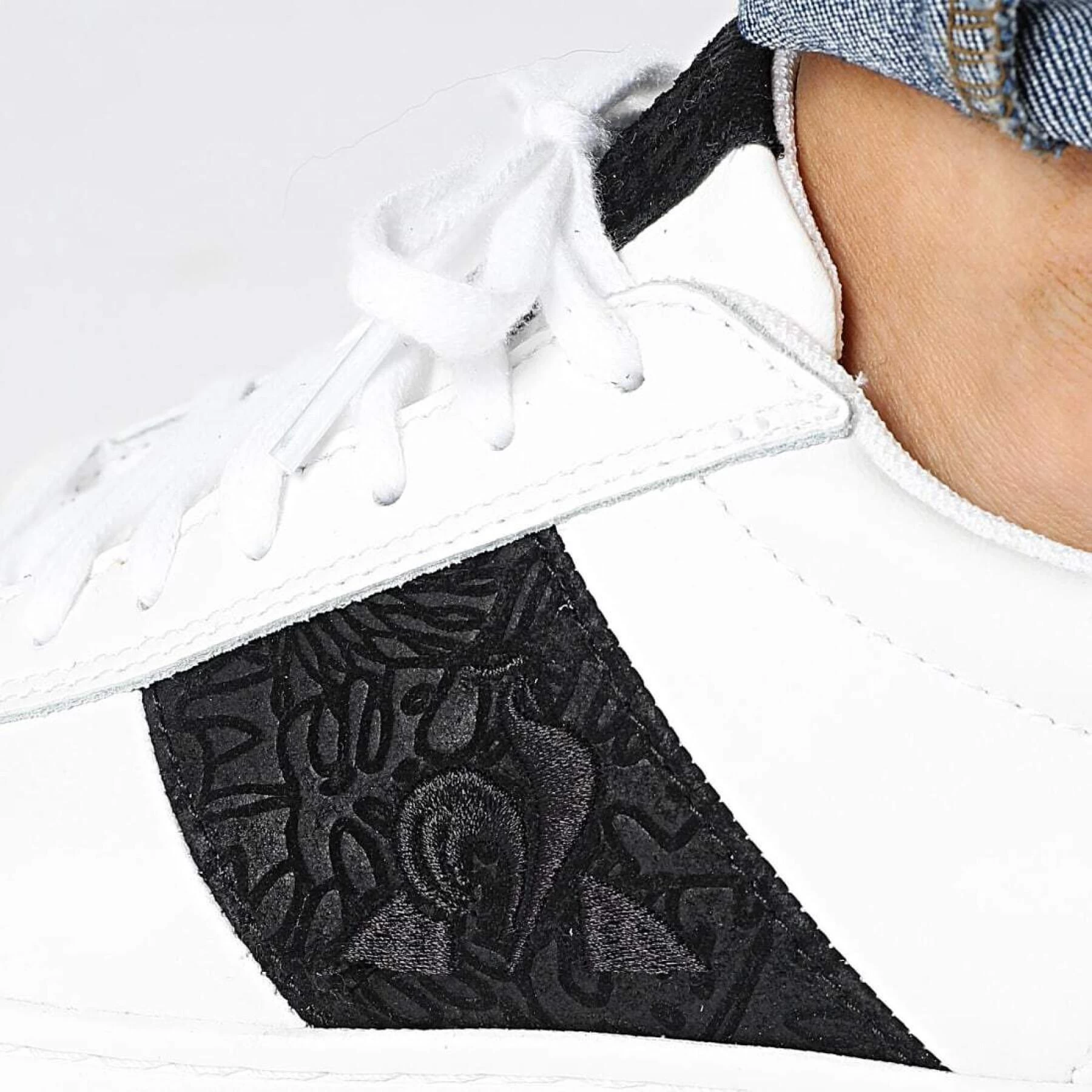 Baskets Femme Le Coq Sportif Courtclassic Plants 6 Baskets Femme Le Coq Sportif Courtclassic Plants – Image 4