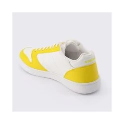 Baskets Femme Le Coq Sportif Breakpoint Sport -Le Coq Sportif.fr le coq sportif 2310134 blanc jaune 4 1
