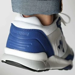 Devant -Le Coq Sportif.fr le coq sportif 2310158 blanc bleu 2