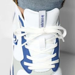 Baskets Le Coq Sportif R500 Sport -Le Coq Sportif.fr le coq sportif 2310158 blanc bleu 4