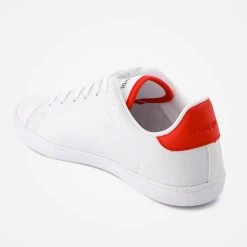 Baskets Enfant Le Coq Sportif Courtset GS -Le Coq Sportif.fr le coq sportif 2310235 blanc 3