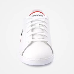 Baskets Enfant Le Coq Sportif Courtset GS -Le Coq Sportif.fr le coq sportif 2310235 blanc 4