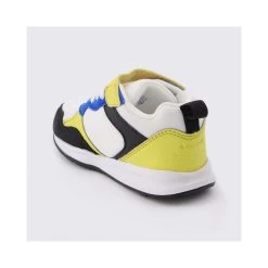 Baskets Bébé Garçon Le Coq Sportif R500 Inf Sport -Le Coq Sportif.fr le coq sportif 2310298 blanc jaune 4