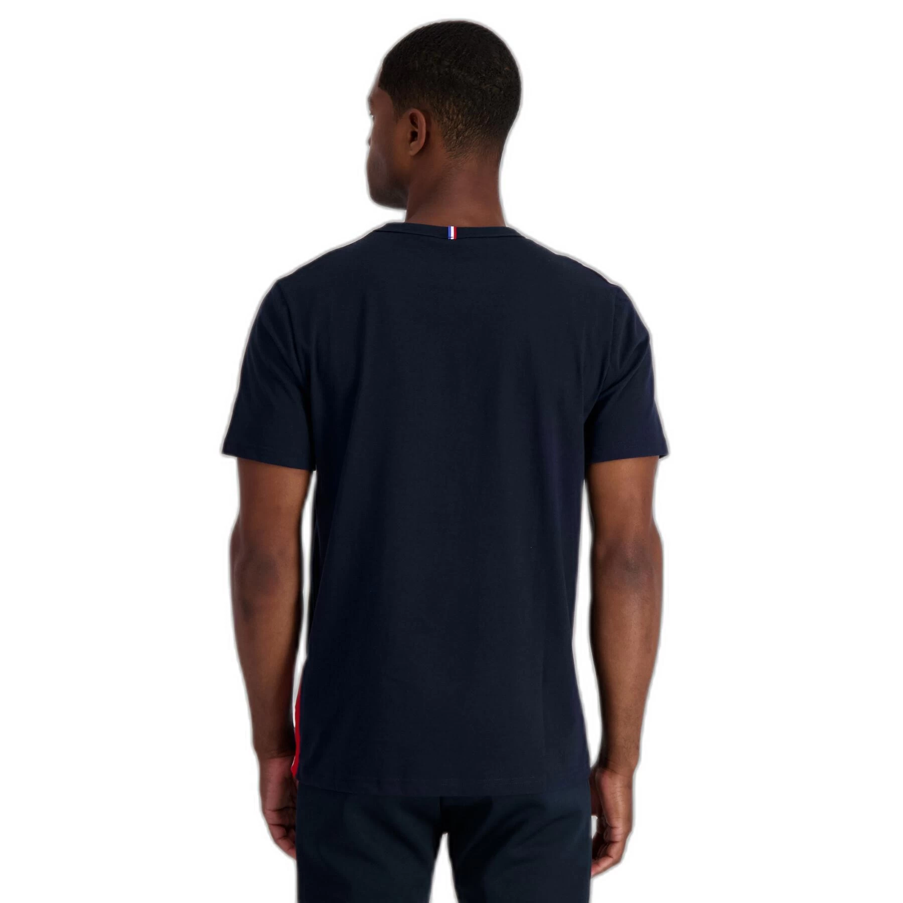 T-shirt Tricolore Le Coq Sportif 4 T-shirt Tricolore Le Coq Sportif – Image 2