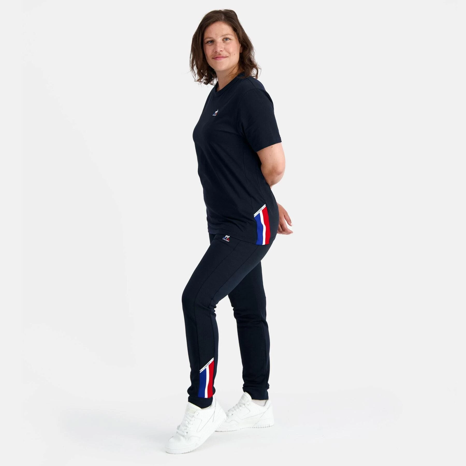 T-shirt Tricolore Le Coq Sportif 9 T-shirt Tricolore Le Coq Sportif – Image 7