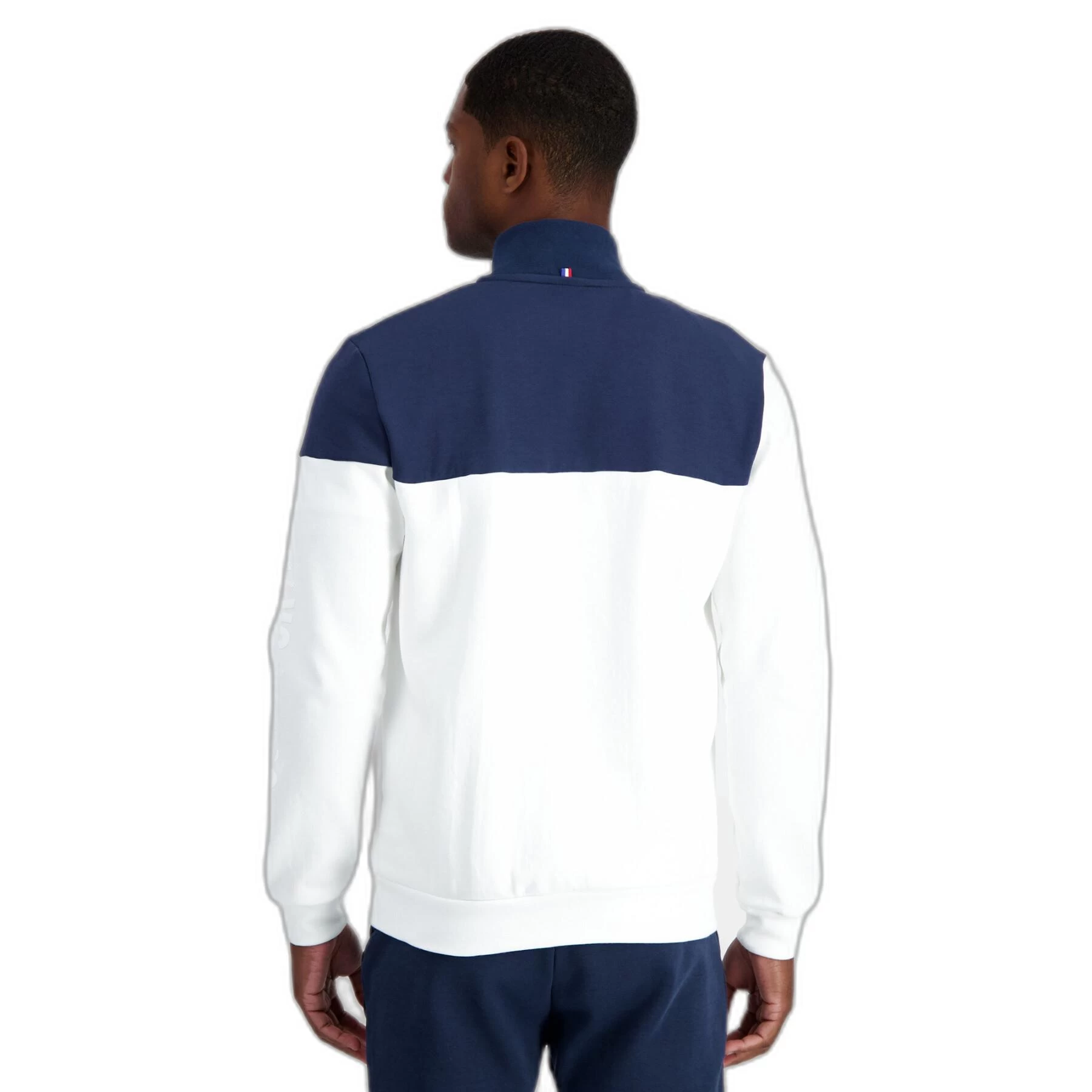 Sweatshirt Zippé Le Coq Sportif Saison 2 N°1 6 Sweatshirt Zippé Le Coq Sportif Saison 2 N°1 – Image 4