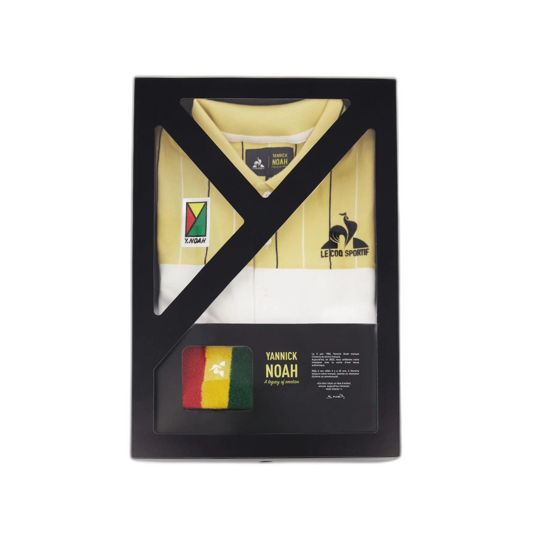 Coffret Collector Maillot Le Coq Sportif Terre Battue 83 3 Coffret Collector Maillot Le Coq Sportif Terre Battue 83